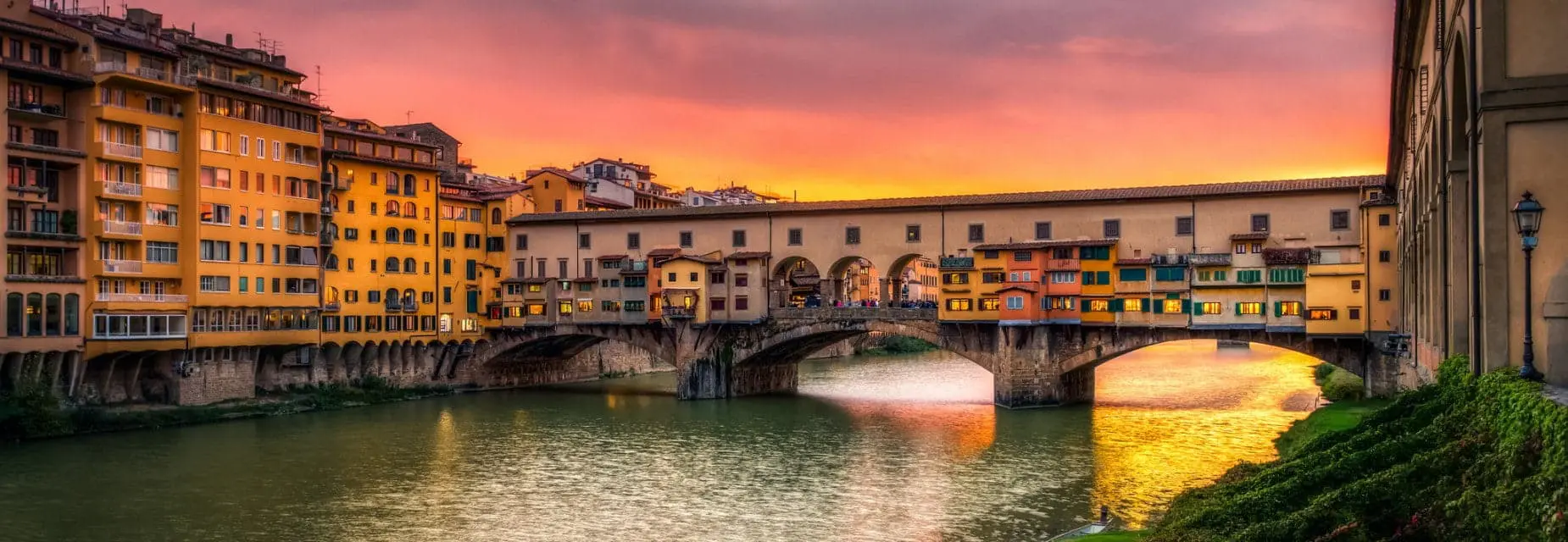 Ponte Vecchio Medieval Stone Bridge
