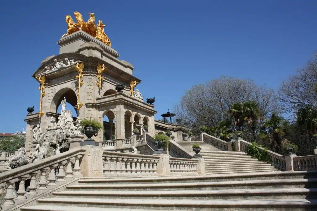 Catarata del Parc de la Ciutadella