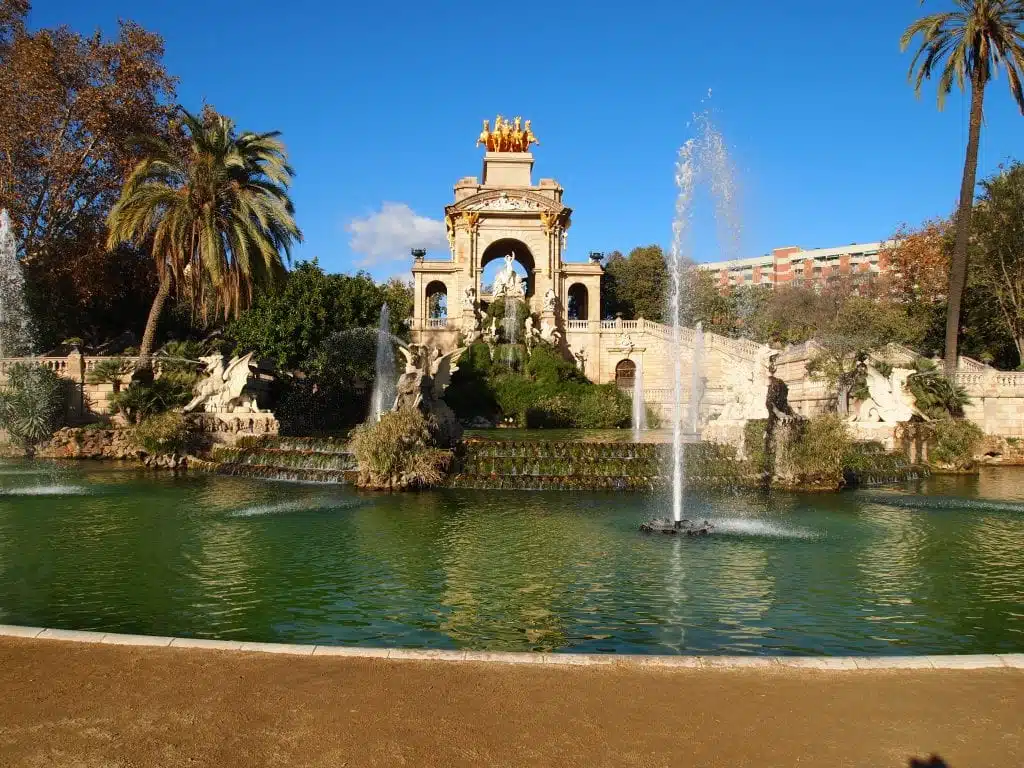 Catarata del Parc de la Ciutadella