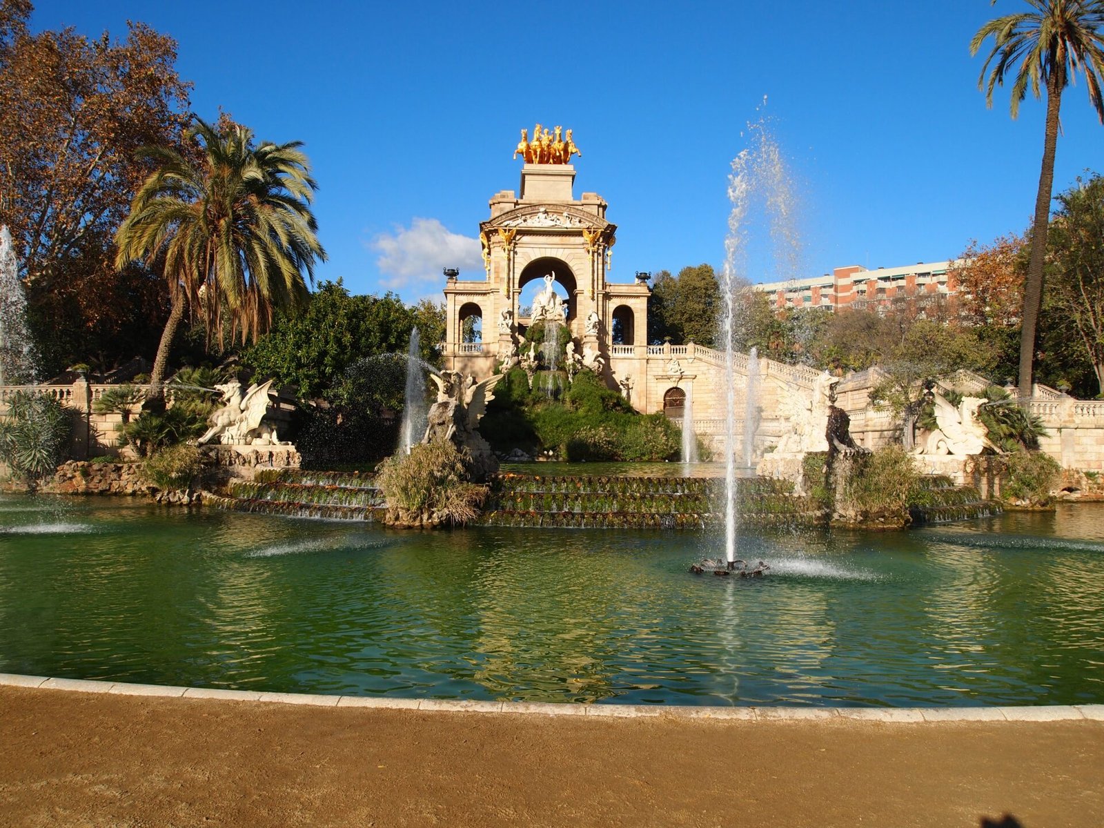 Catarata del Parc de la Ciutadella