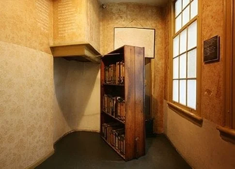 Anne Frank House secret door way