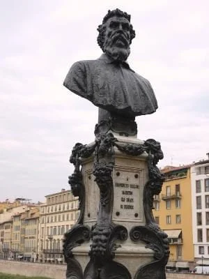 the Ponte Vecchio Benvenuto Cellini