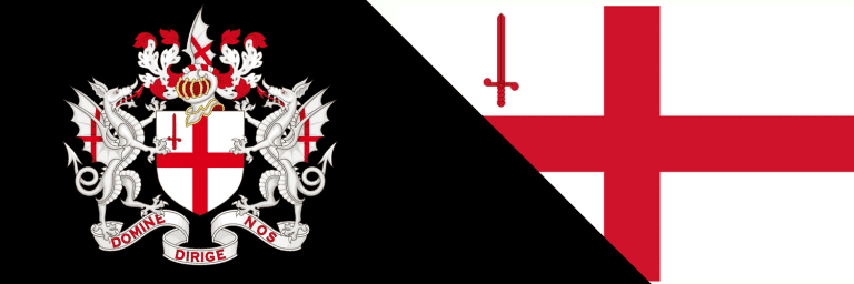 London Coat of Arms and Flag