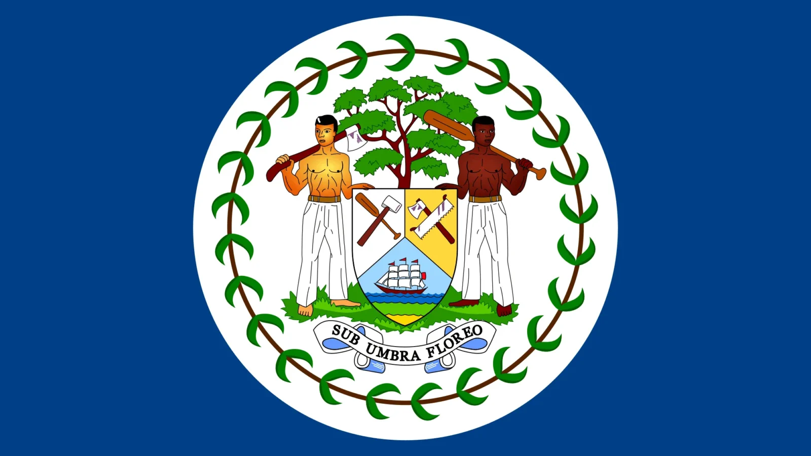 Flag of Belize
