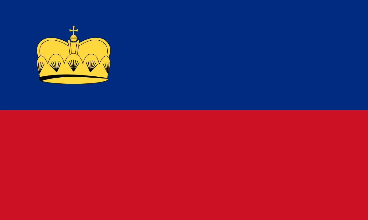 Flag of Liechtenstein