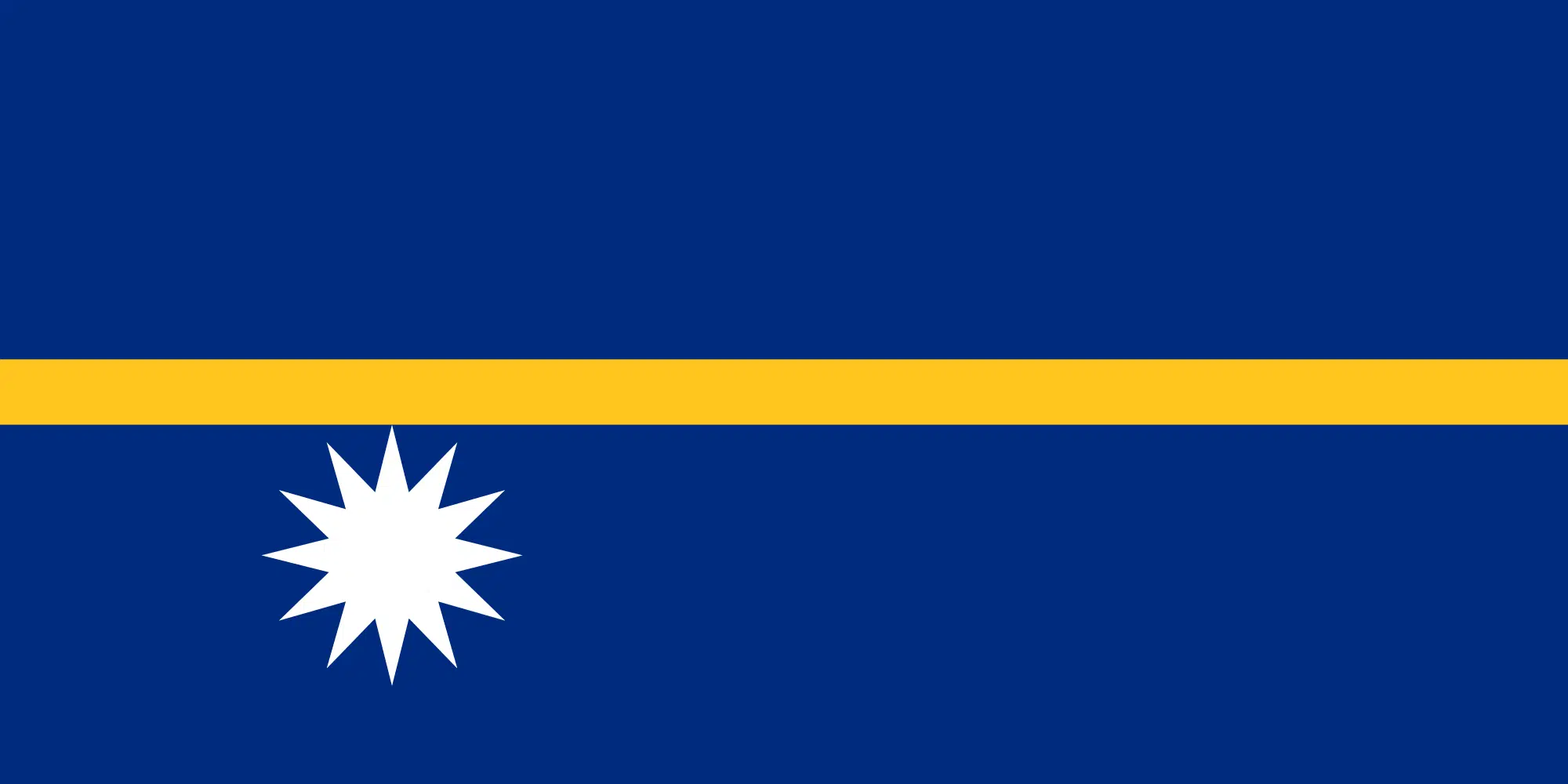 Flag of Nauru