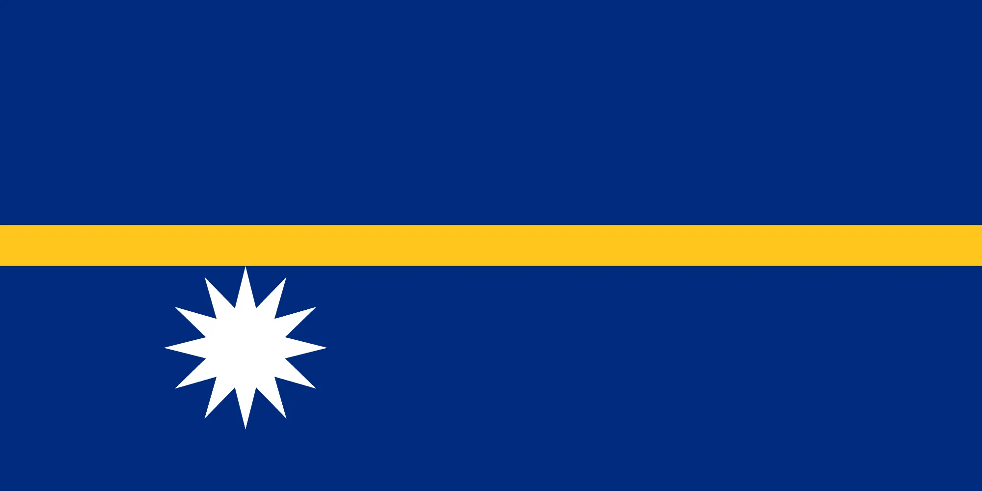 Flag of Nauru