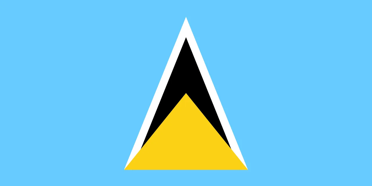 flag of Saint Lucia