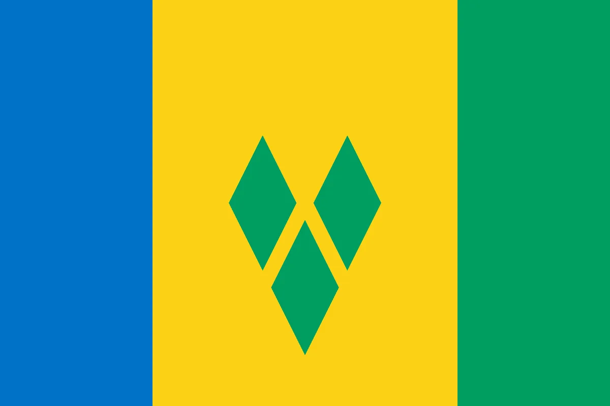 flag of Saint Vincent and the Grenadines