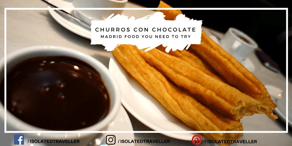 Churros con Chocolate