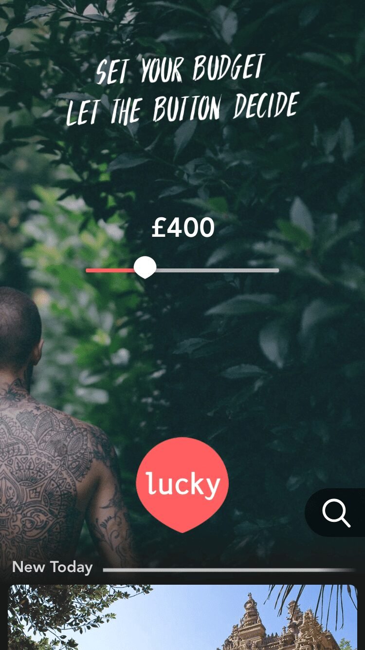 lucky trip price bar