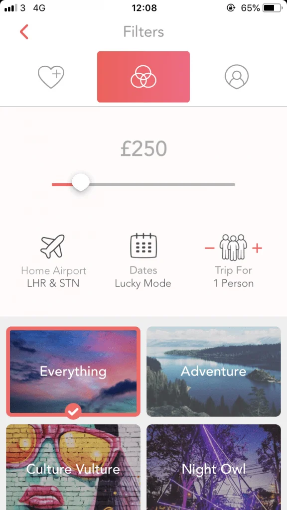 luckytrip filters