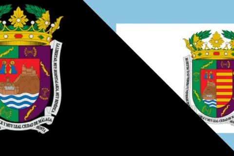 Province of Malaga Coat of Arms and Flag
