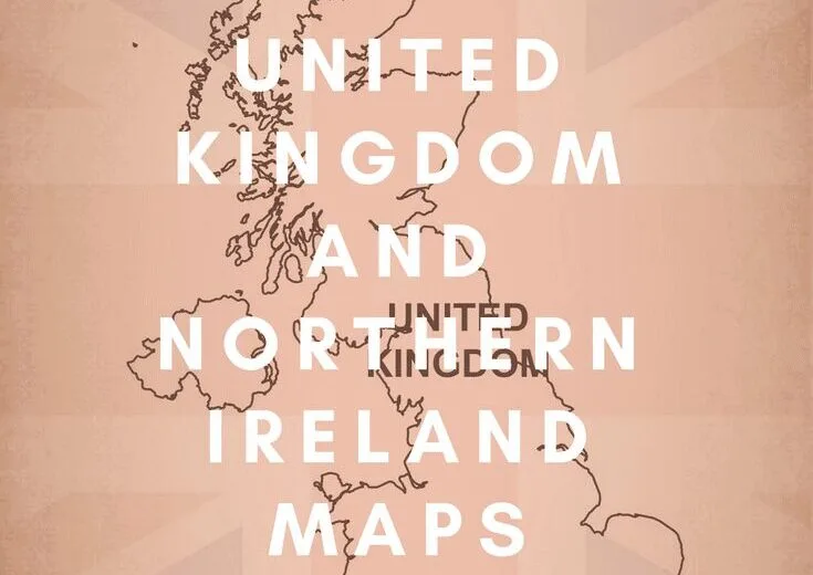 united-kingdom-map-and-northern-ireland-map-pinterest