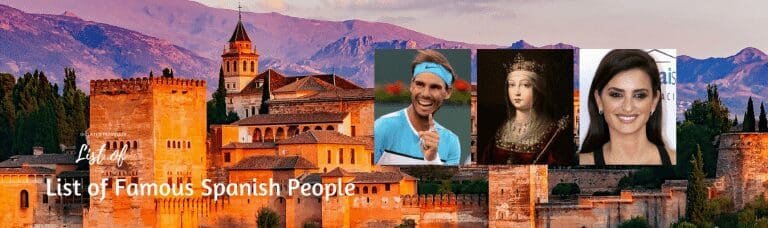 List of Famous Spanish People