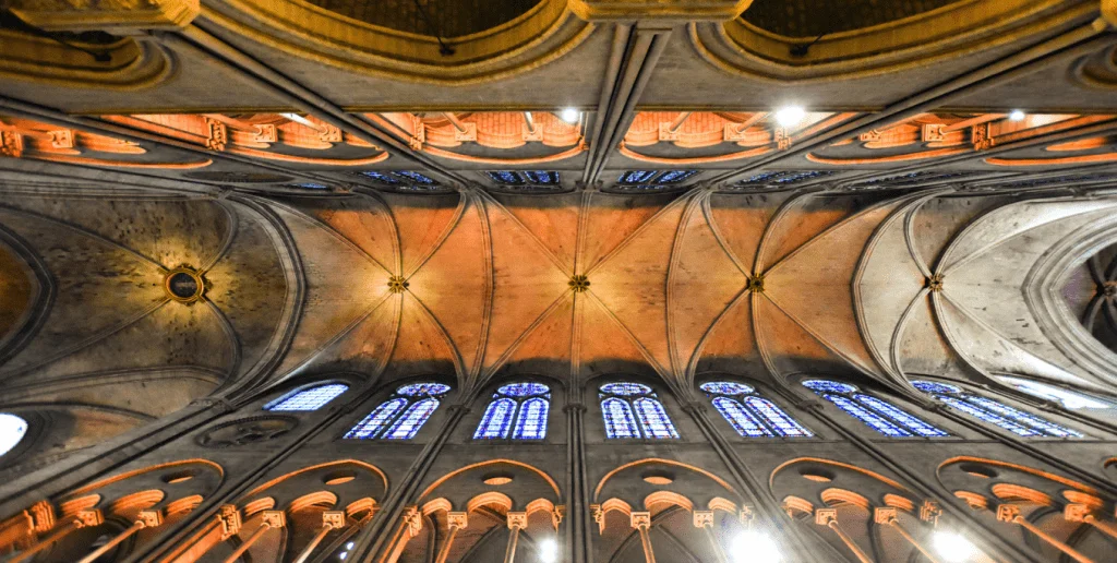 Reims Cathedral ceiling