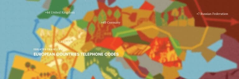 European Countries Telephone Codes 6 European Countries Telephone Codes