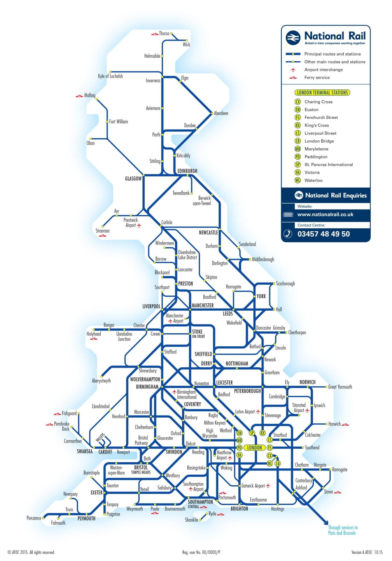 Britain's National Rail network