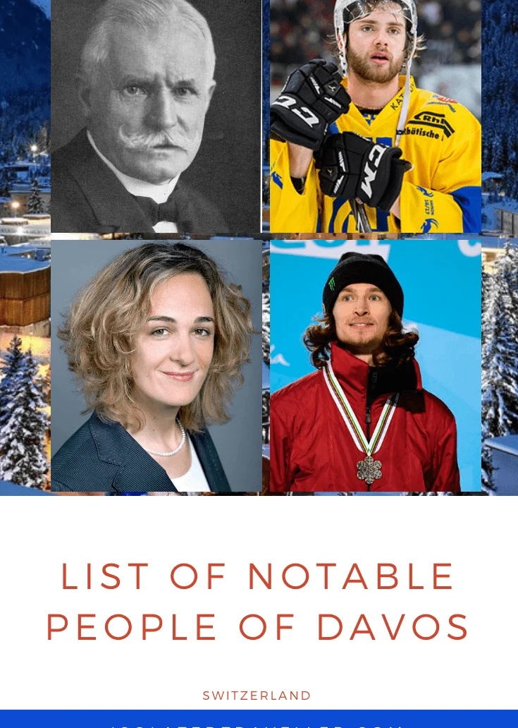 List of Notable people of Davos 1 list of notable people of davos 1 Notable people of Davos