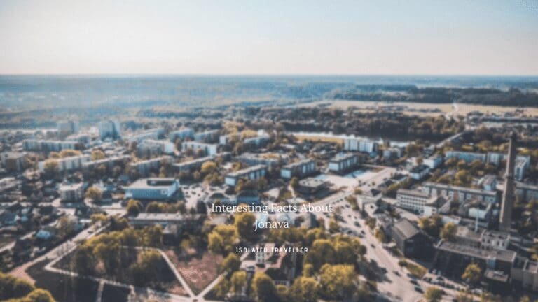 10 Interesting Facts About Jonava