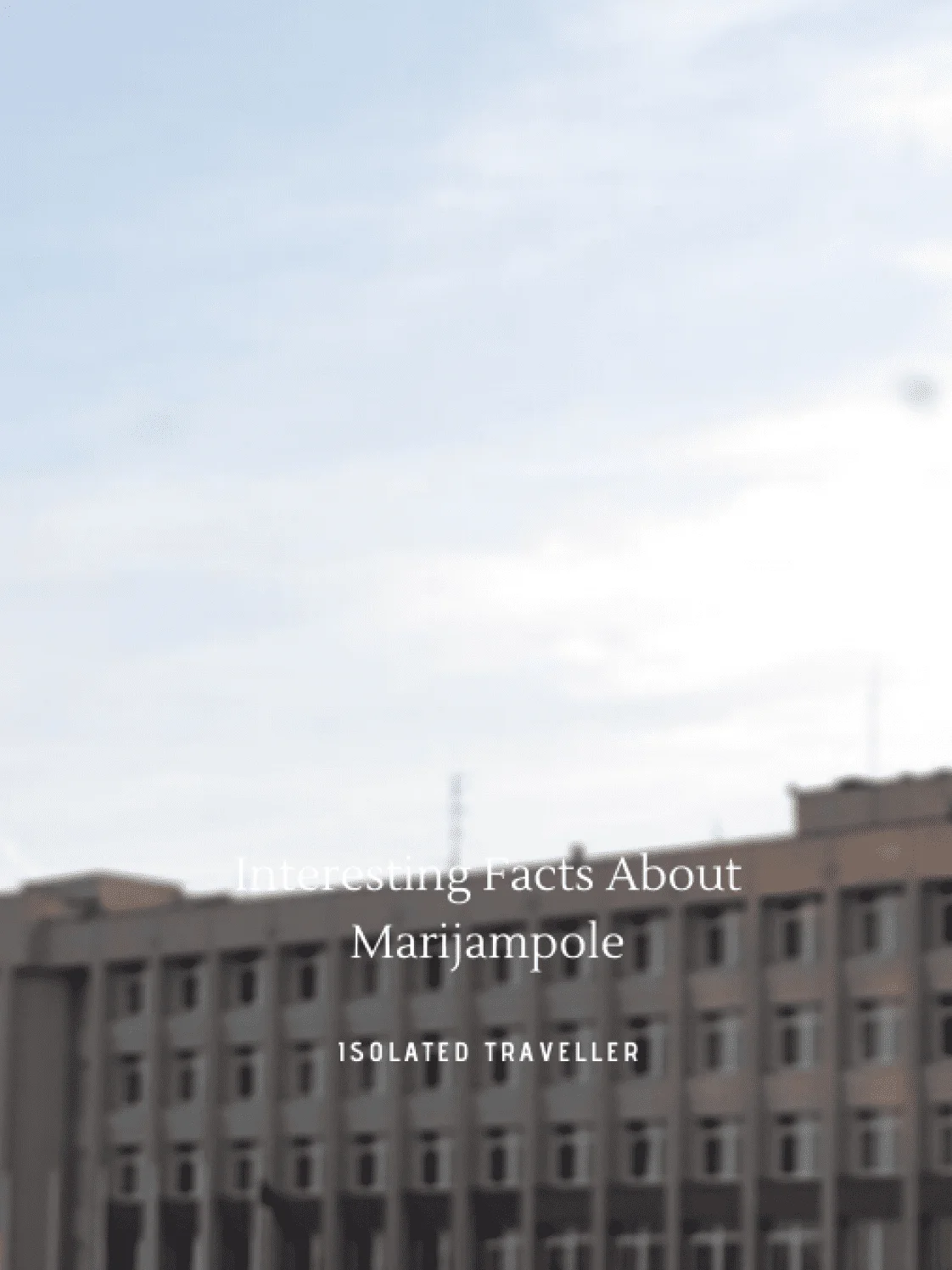 Facts About Marijampolė