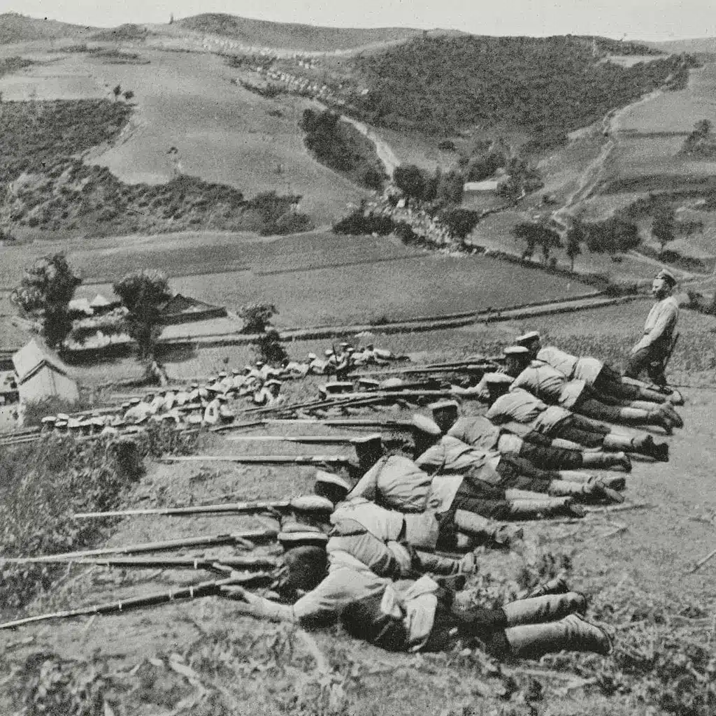 russian riflemen - Russo-Japanese War Facts