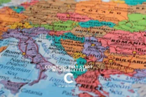 Countries That Start With The Letter C