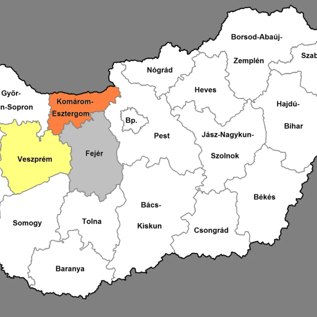 1200px HU NUTS 23 KD List of Regions of Hungary