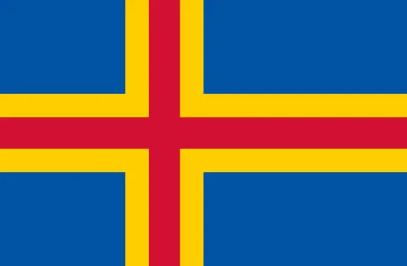 Aland Island Flag