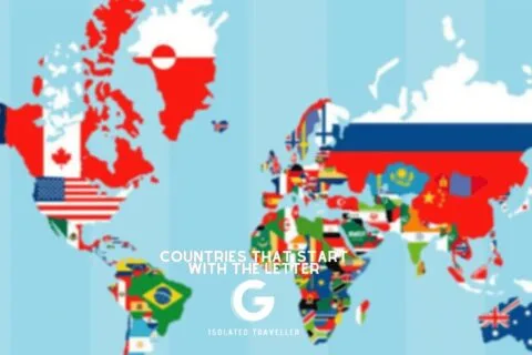 Countries That Start With The Letter G