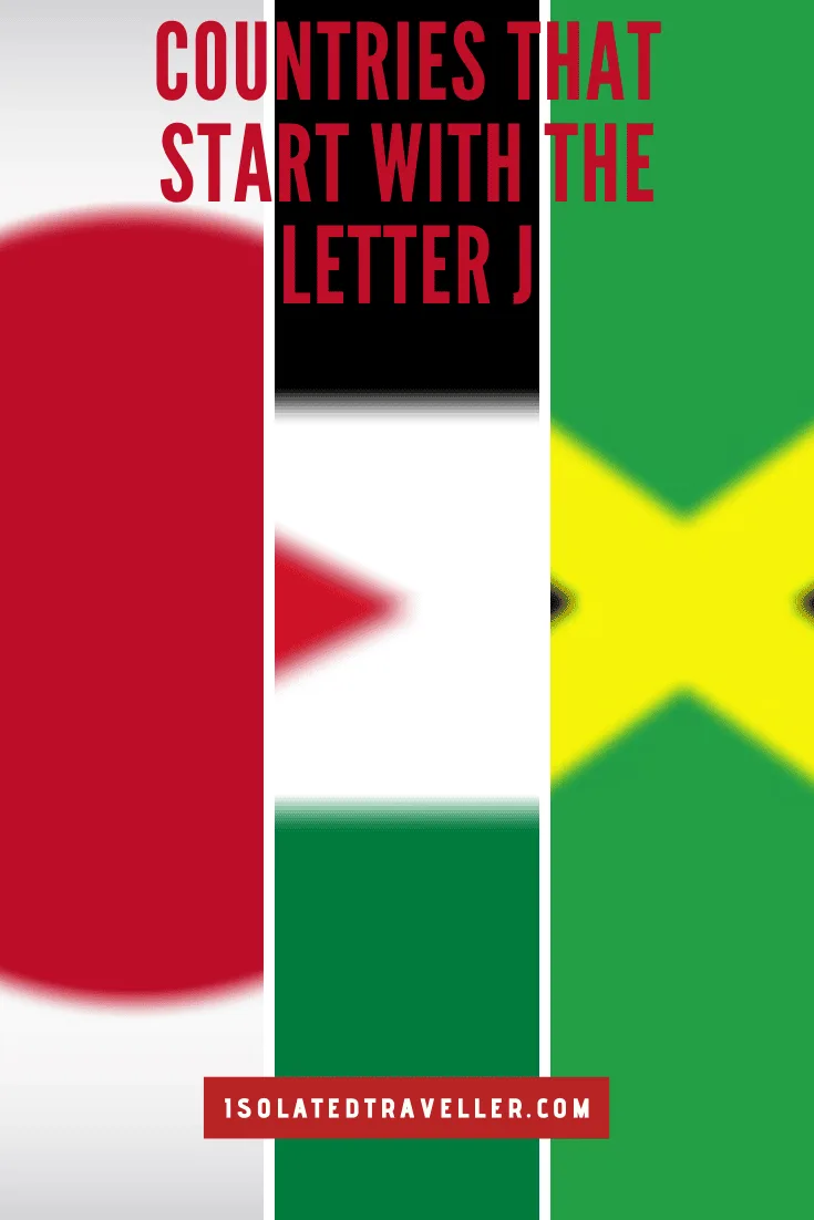 Countries That Start With The Letter J 