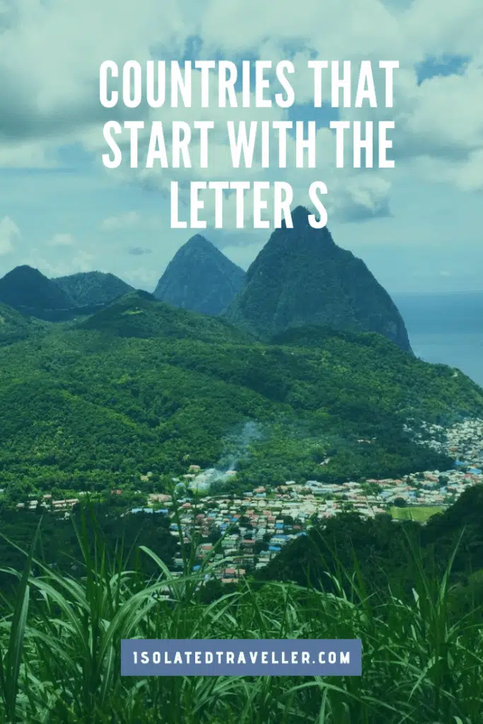 Countries That Start With The Letter S