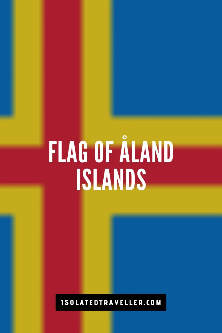 Flag of Åland Islands