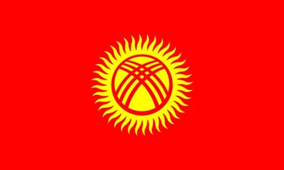 Kyrgyzstan Flag
