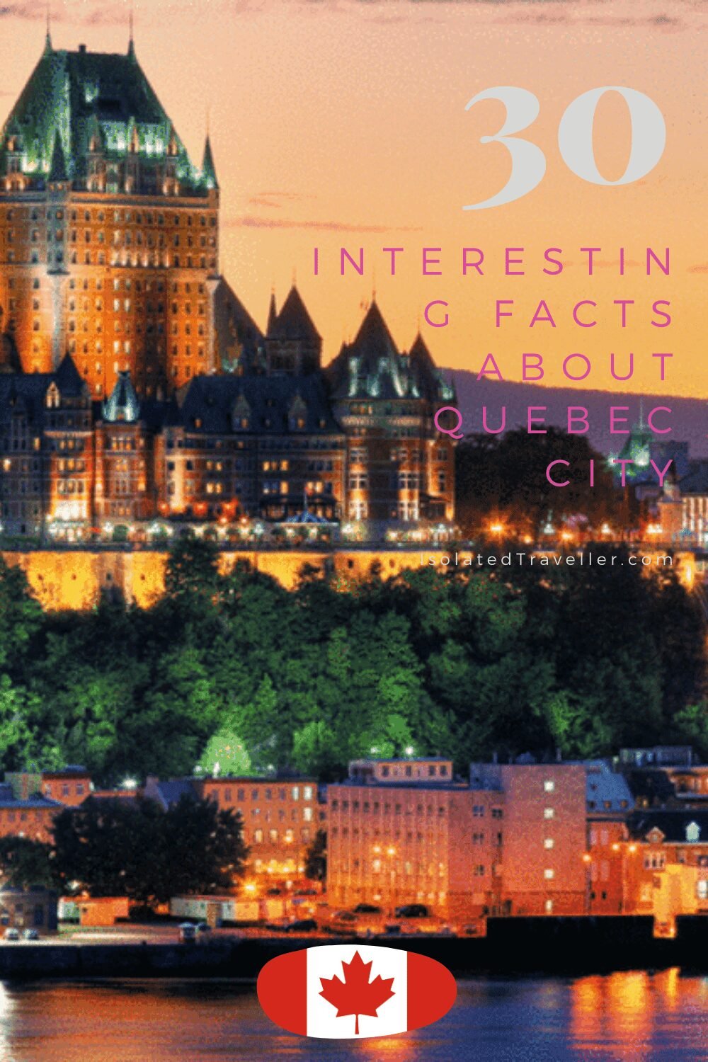 Facts About Quebec City