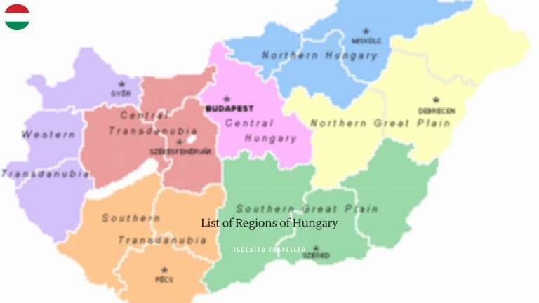 List of Regions of Hungary