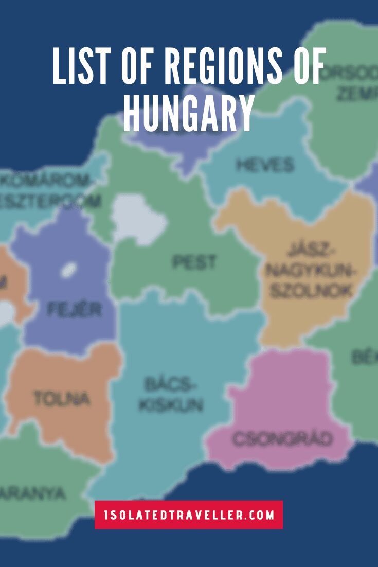 List of Regions of Hungary
