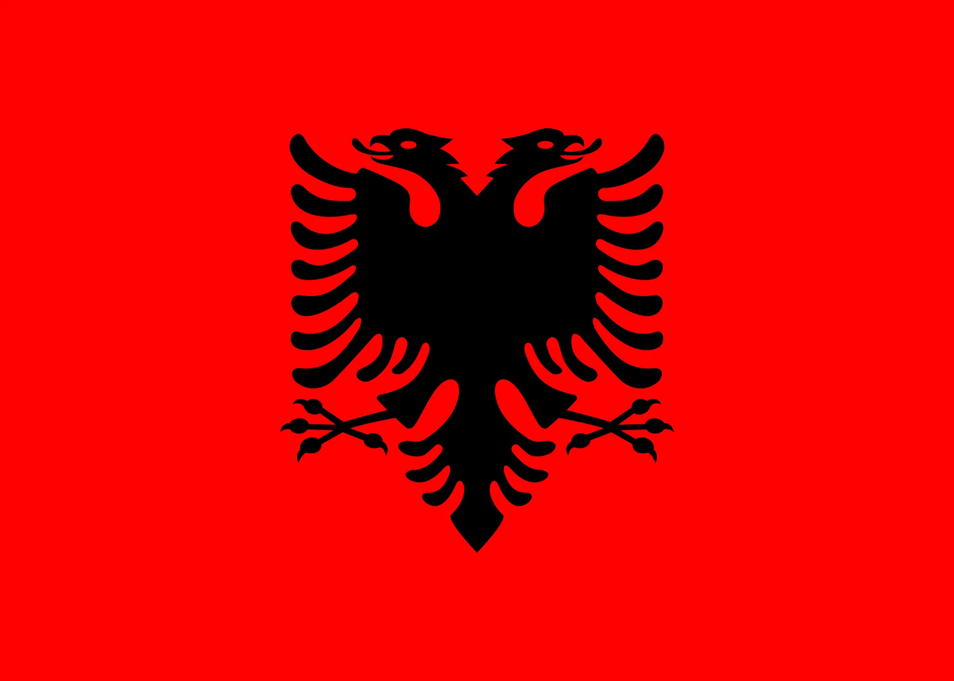 The Flag of Albania List of All Countries in Europe