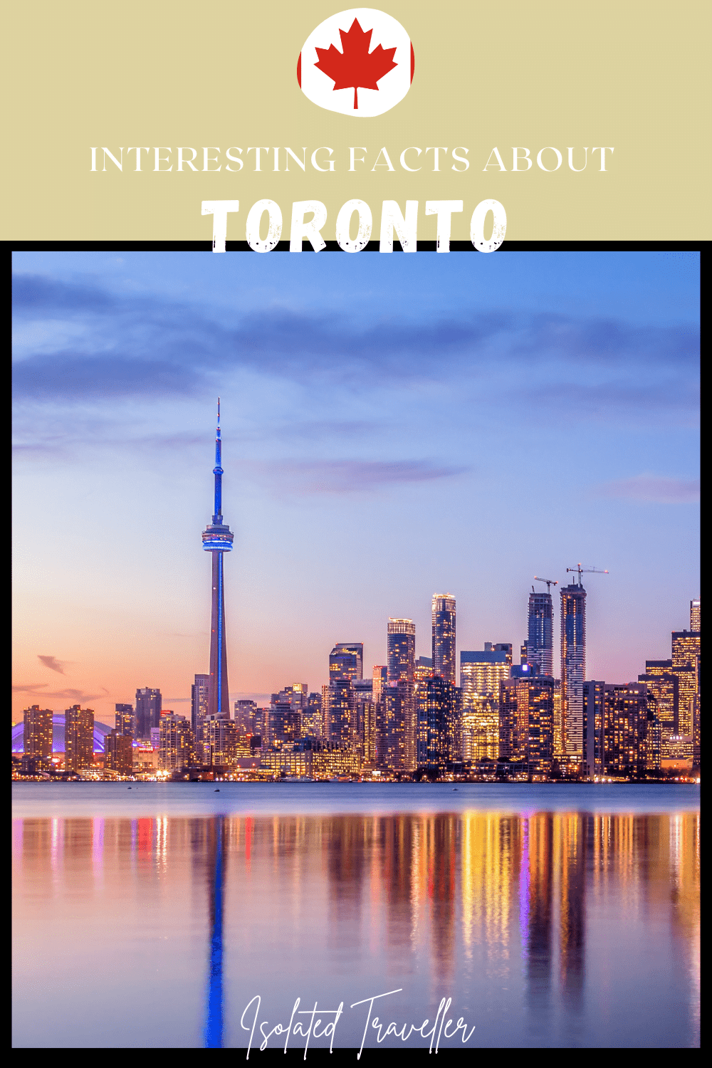 toronto tourism facts