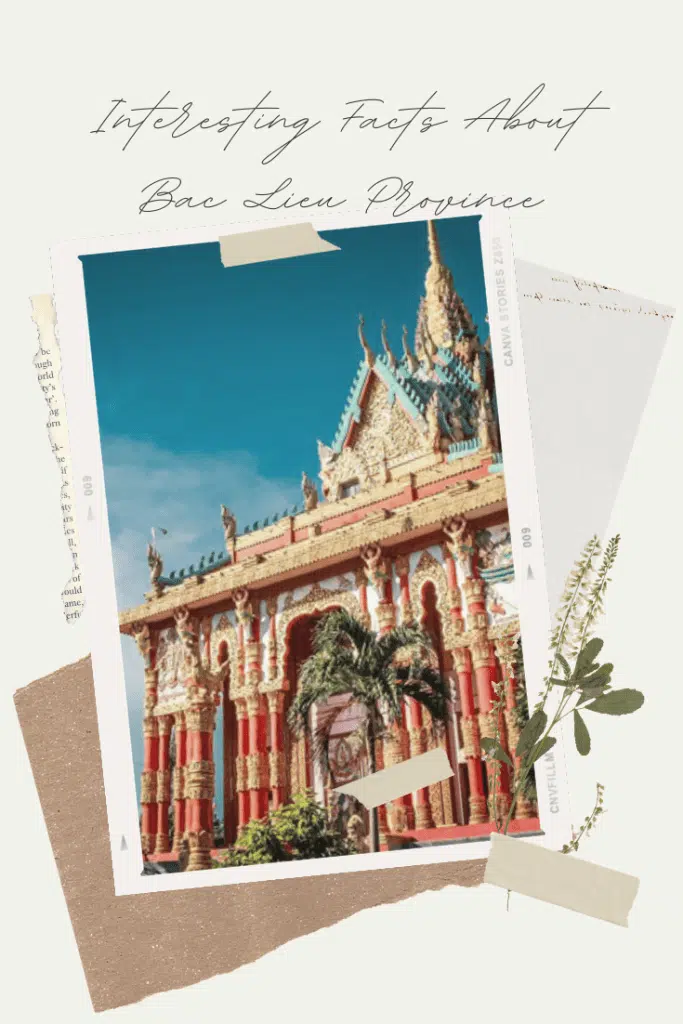 Facts About Bac Lieu Province