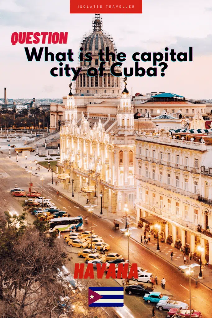 capital city of Cuba?
