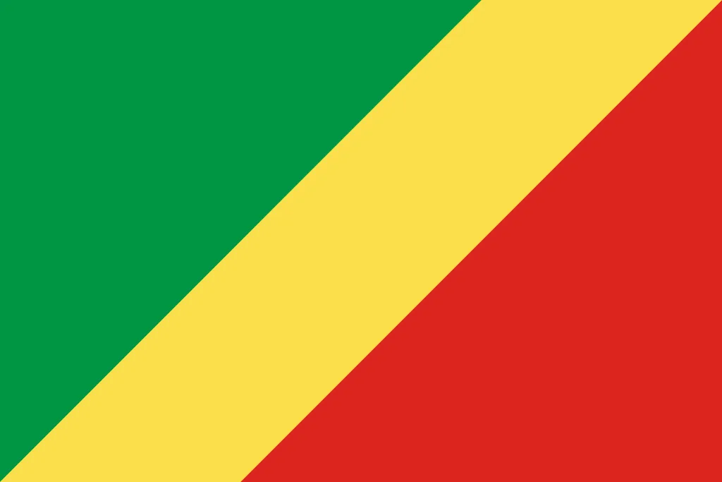 Economic Community of Central African States 7 Flag of Congo