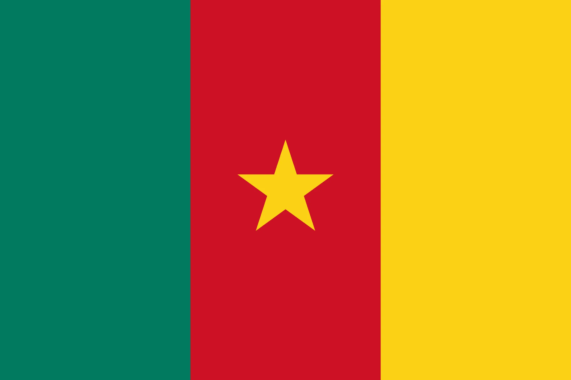 Economic Community of Central African States 4 Cameroon Flag