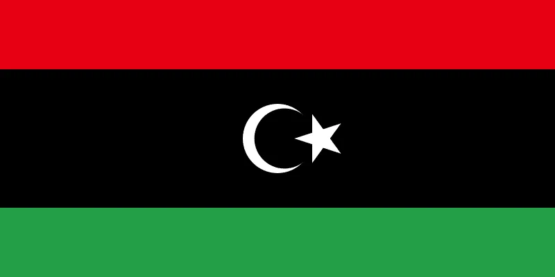 Flag of Arab League 11 Libya Flag