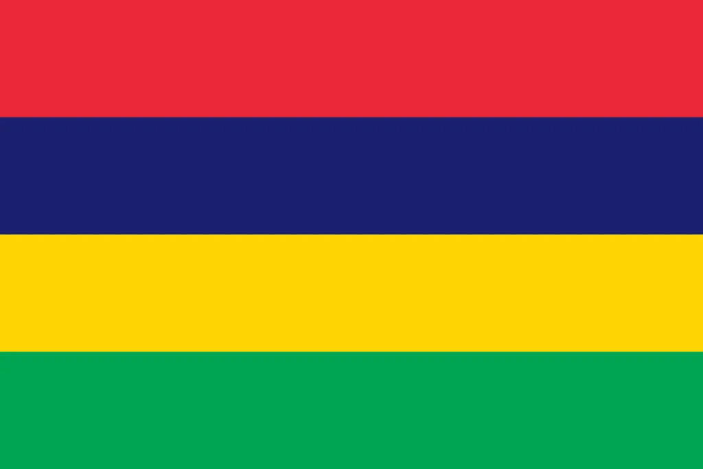 Flag of Southern African Development Community 10 Mauritius Flag
