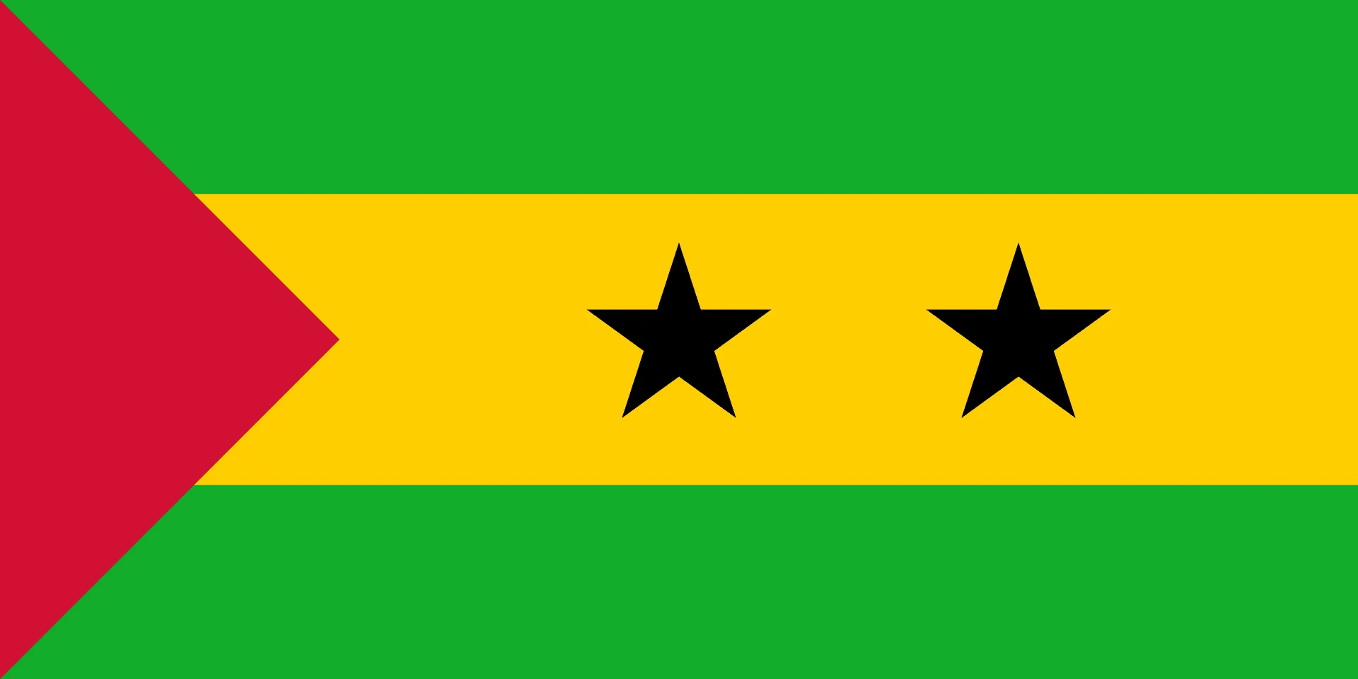 Economic Community of Central African States 10 Sao Tome and Principe Flag