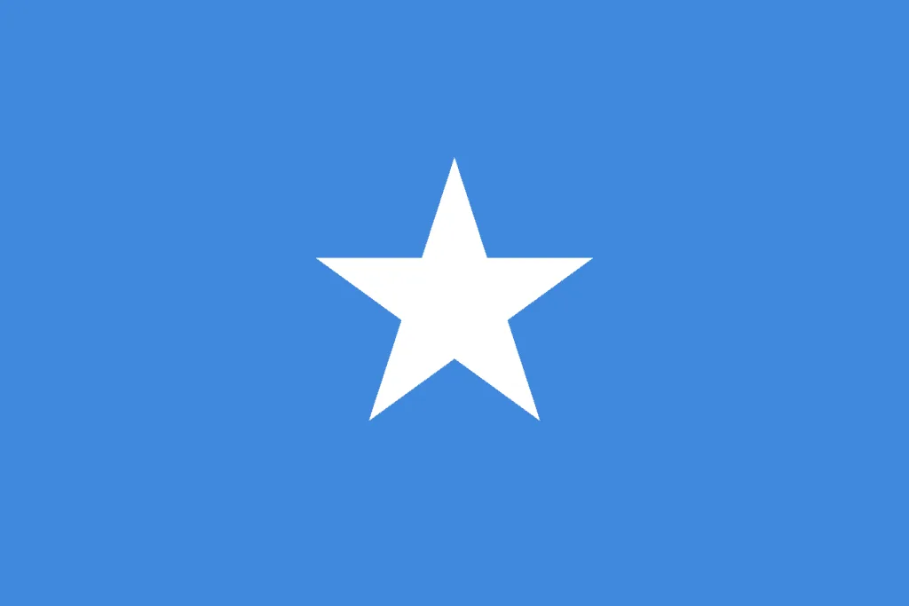 How Many Countries Are There In Africa? 3 Somalia Flag