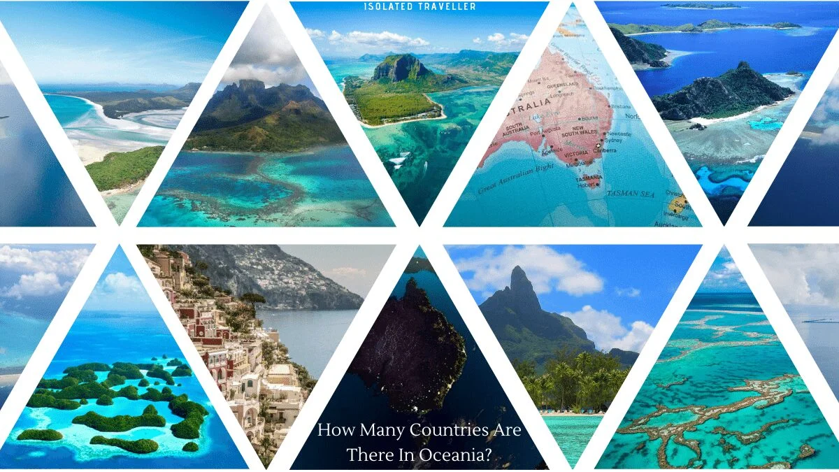 How Many Countries Are There In Oceania?