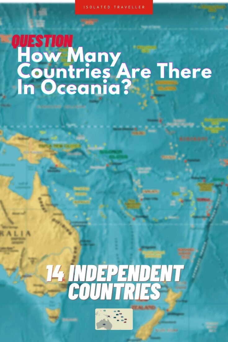 How Many Countries Are There In Oceania?
