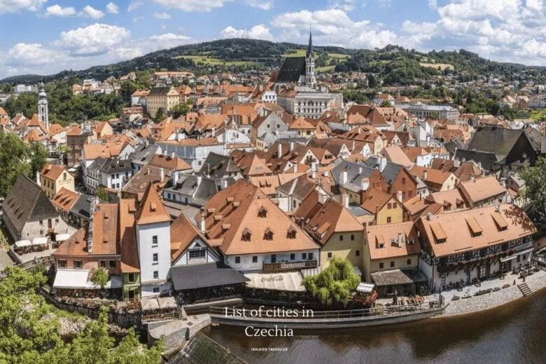 List of cities in Czechia